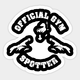 Official Gym Spotter Sticker